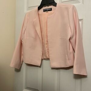Karl Lagerfeld Soft Pink Women's Suit Jacket
